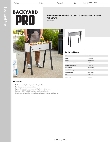 Backyard Pro 554KEBAB32 Specsheet Backyard Pro 554KEBAB32 Specsheet