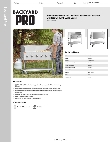 Backyard Pro 554LPG48WGKIT Specsheet Backyard Pro 554LPG48WGKIT Specsheet