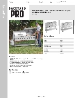 Backyard Pro 554LPG72RD Specsheet