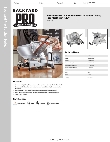 Backyard Pro Butcher Series 554SL110E Specsheet