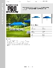 Backyard Pro Courtyard Series ULA BLUE 10X20 Specsheet
