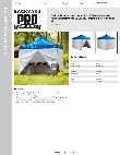 Backyard Pro Courtyard Series KIT OF 554ALP10X10B AND 554WALLKIT Specsheet