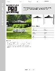 Backyard Pro Courtyard Series ULA BLACK 10X10 Specsheet