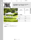 Backyard Pro Courtyard Series SP HD WHITE 10X15 Specsheet Backyard Pro Courtyard Series SP HD WHITE 10X15 Specsheet