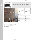 Backyard Pro Courtyard Series ZHQ3046-WM-RM Specsheet
