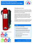 BADGER Brigade Carbon Dioxide Cartridge Operated Extinguishers Specsheet