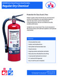 BADGER Extra Stored Pressure Hand Portables Specsheet