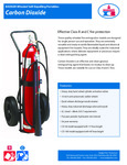 BADGER Wheeled Carbon Dioxide Self-Expelling Extinguisher Specsheet
