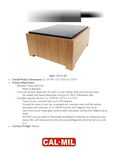 Spec Sheet
