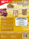 The BE Hive Vegan Sliced Turkey Spec Sheet