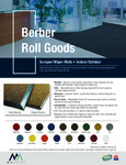Berber Roll Goods_Product Sheet