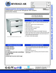 BevAir UCRD32AHC-2 Spec Sheet BevAir UCRD32AHC-2 Spec Sheet