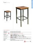 BFM Trent Backless Barstools