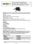 Black Bean Specsheet