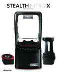 Blendtec Stealth Nitro X SpecSheet