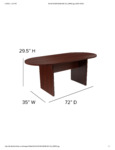 BLN-6GCMHG2286-BK-GG Table Spec Sheet