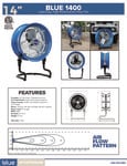 BLUE 1400 Spec Sheet
