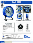 BLUE 2200 Spec Sheet