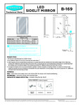 Bobrick 169 Specsheet