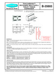 Bobrick B-35883 Spec Sheet