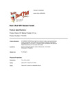 Bobs Red Mill Gluten Free Baking Powder Nutrition