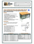 Boos ET1S specsheet