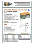 Boos ET3S specsheet