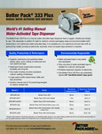 Better Packages 333 Plus specs
