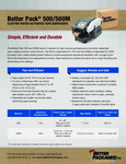 BP500 ELECTRICTAPE DISPENSER specs