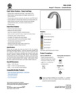 Bradley_Crestt Faucets_Specsheet Bradley_Crestt Faucets_Specsheet