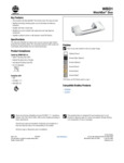 Bradley_Washbar Duo_Specsheet
