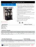 Bunn 53200.0101 Coffee Brewer Specsheet Bunn 53200.0101 Coffee Brewer Specsheet