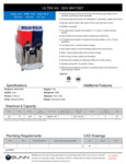 Bunn 58000.0000 SpecSheet
