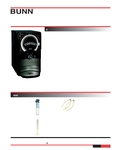 Bunn LCA-1 Liquid Coffee Dispenser Specs