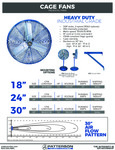 Cage Fan Spec Sheet