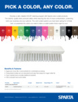Carlisle Comfort Grip Brush Spec Sheet