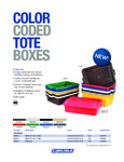 Carlisle NSF Color-Coded Tote Boxes / Bus Tubs
