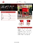 Carnival King 382PM8CART Specsheet
