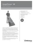 CARPETRIEVER Spec Sheet