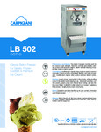 Carpigiani LB-502 G DGT-W Carpigiani LB-502 G DGT-W