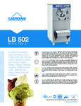 Carpigiani LB-502 G RTX TRU-2