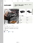 CaterGator 215PCTOP4BK Specsheet
