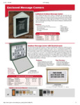 Cathedral Outdoor Message Centers Spec Sheet Cathedral Outdoor Message Centers Spec Sheet