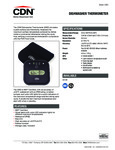 CDN ProAccurate Dishwasher Thermometer Specsheet (1)