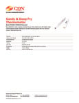 CDN TCF400 Specs