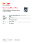 CDN TM30 Specs