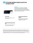 HP 25X (CF325X) XL BLACK ORIGINAL TONER