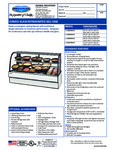Federal CGR3648CD Refrigerated Spec Sheet Federal CGR3648CD Refrigerated Spec Sheet
