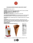 cinnamon brown sugar spec