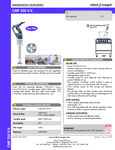 Spec Sheet